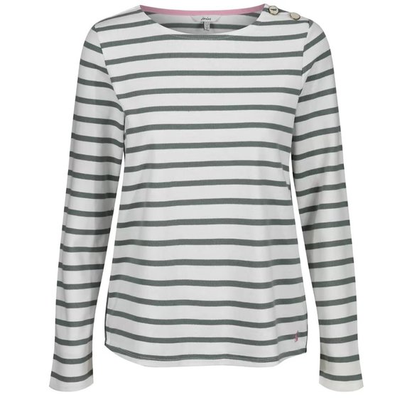 Joules Tops - New Joules Classic Aubree Button Shoulder Jersey Top